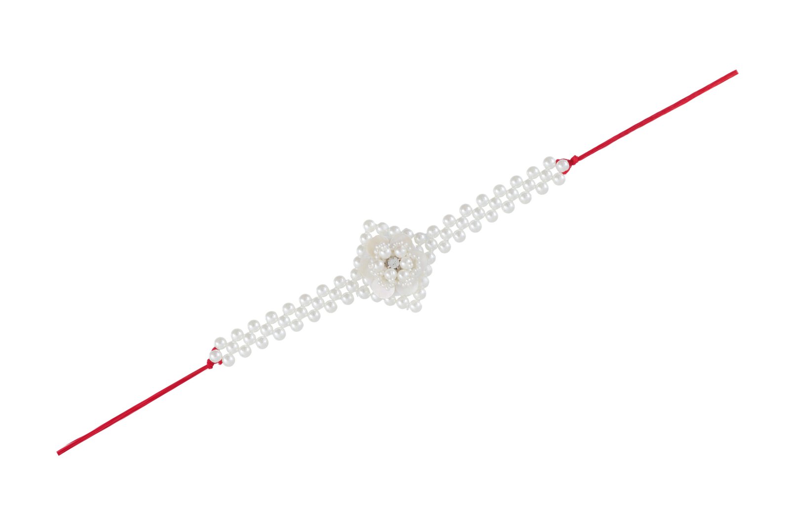 Handcrafted White Freshwater Pearl Bracelet image 3