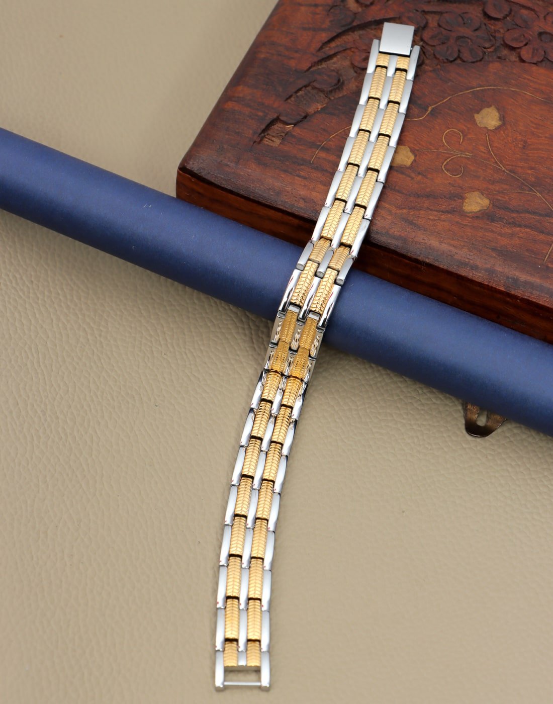 Titanium Steel Bio Magnetic Bracelet image 1