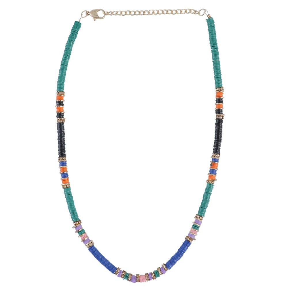 Handcrafted Multicolor Thread Necklace image 2