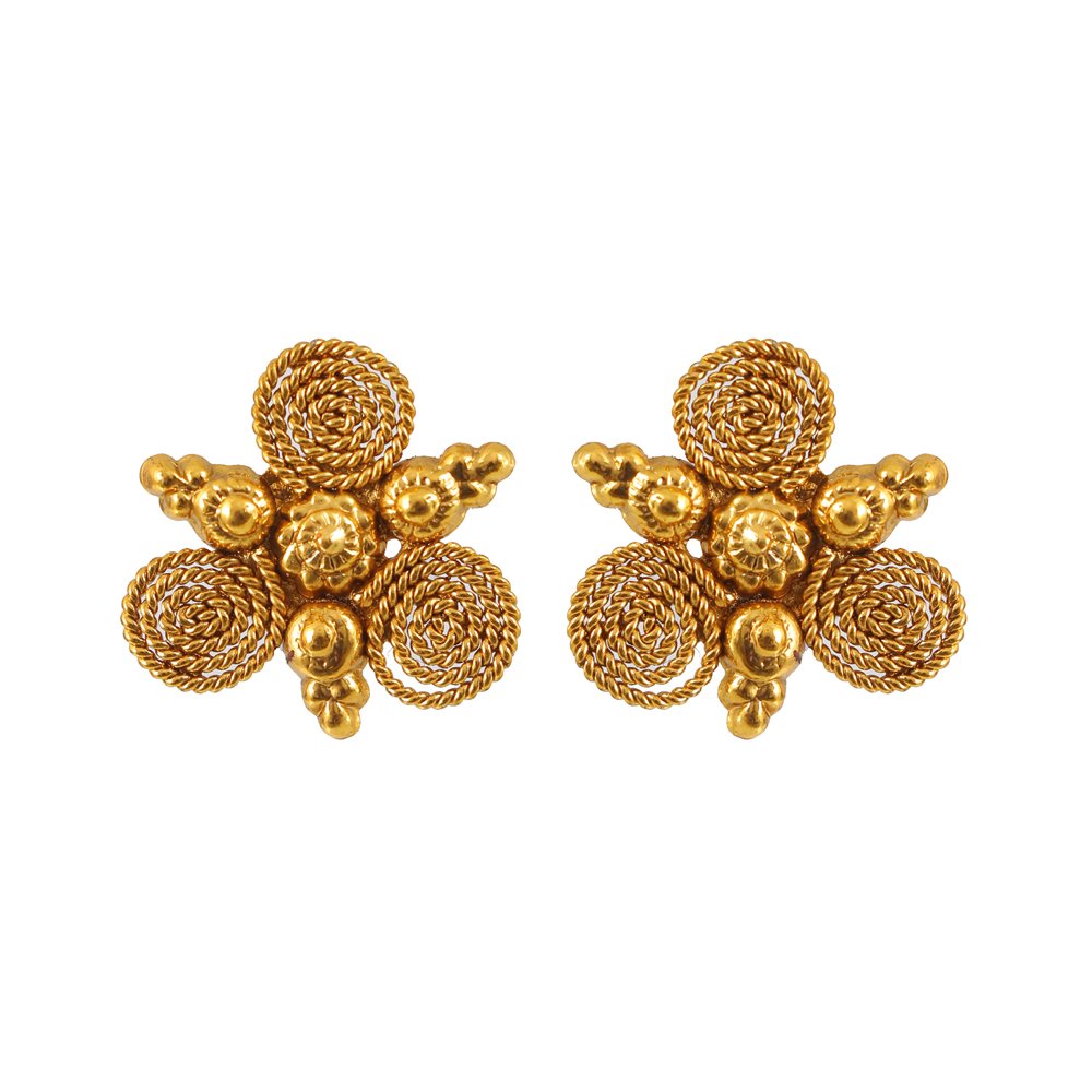 Gold-Plated South Indian Coin Jewellery Set image 4