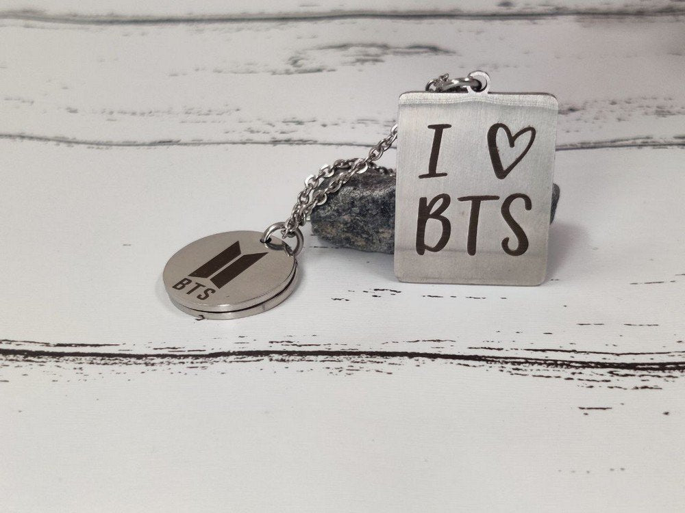 I Love BTS Pendant image 1