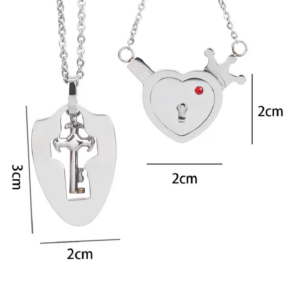 Key and Lock Pendant image 1