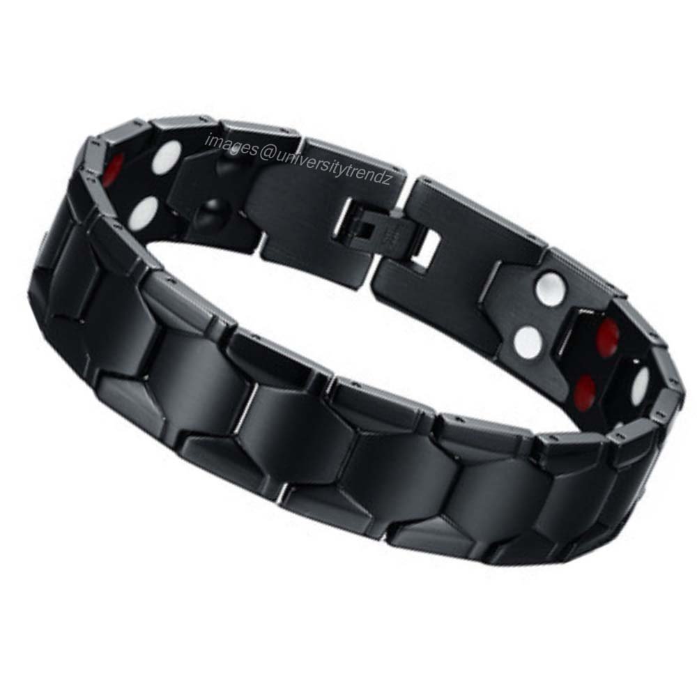 Black Matte Bio-magnetic Bracelet image 0