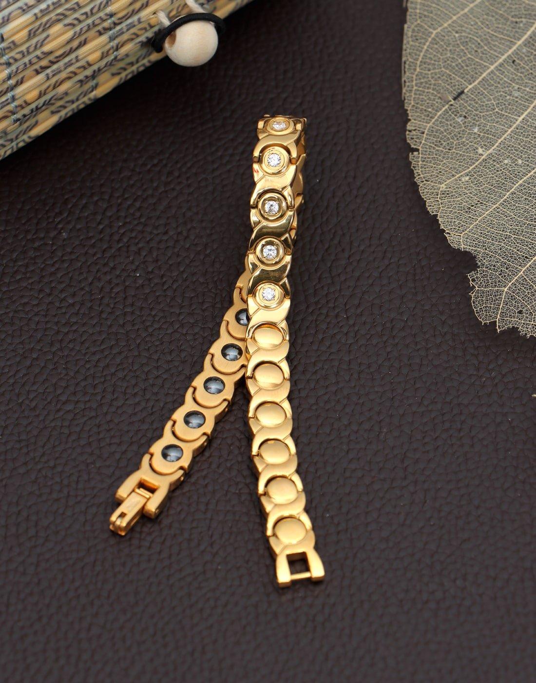 Biomagnetic Stainless Steel Good Health Bio Bracelet image 0