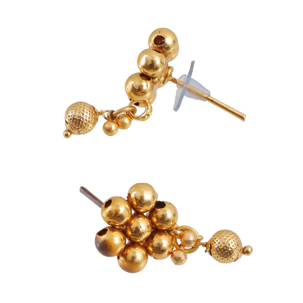 Gold-Plated Traditional Marathi Choker Jewellery Set image 5