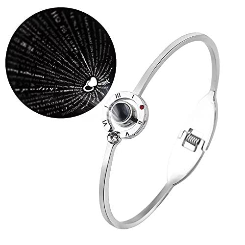 100 Language Bracelet (Silver) image 1