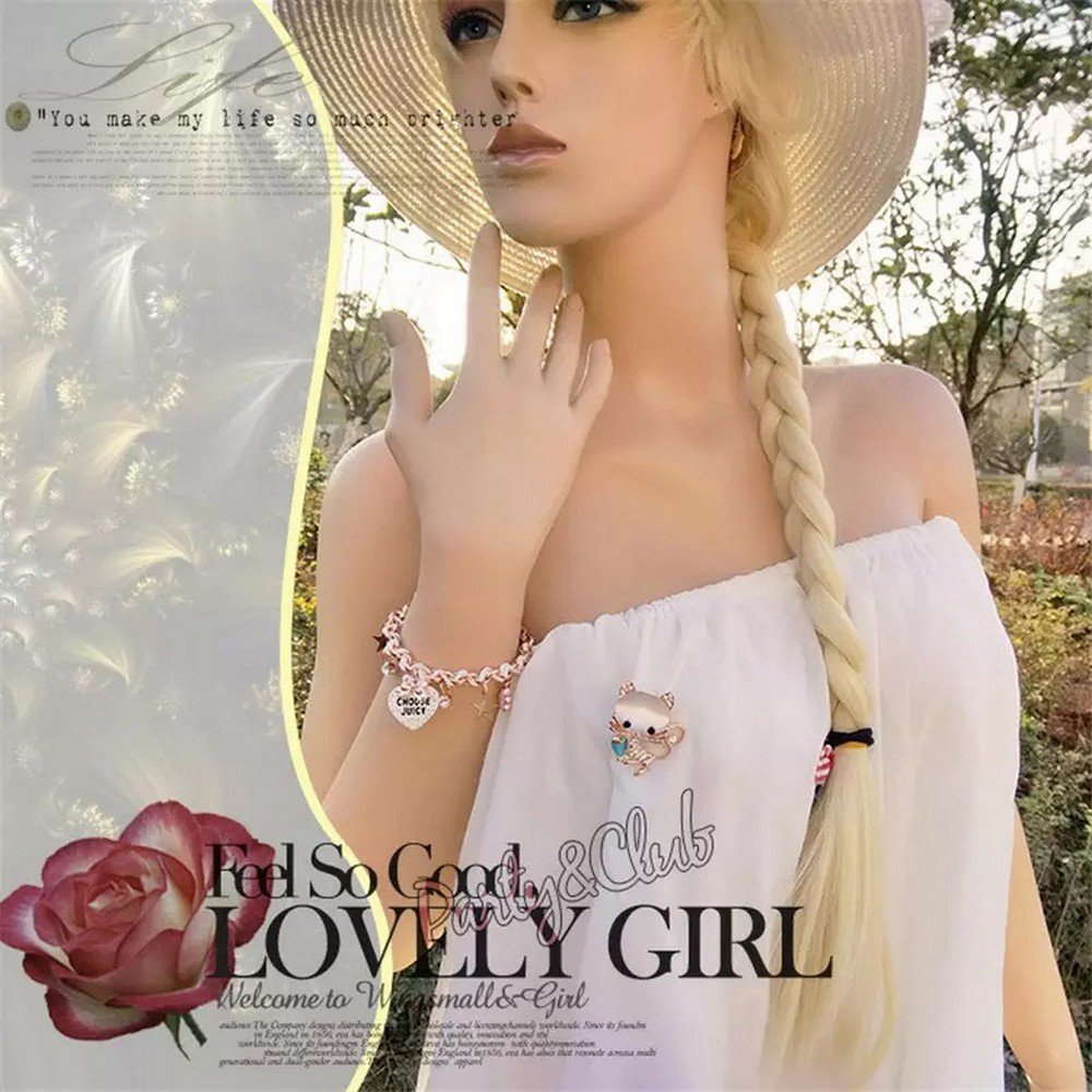 Gold-Plated Adorable Fish and Catchy Cat Brooch for Women/Girls image 3