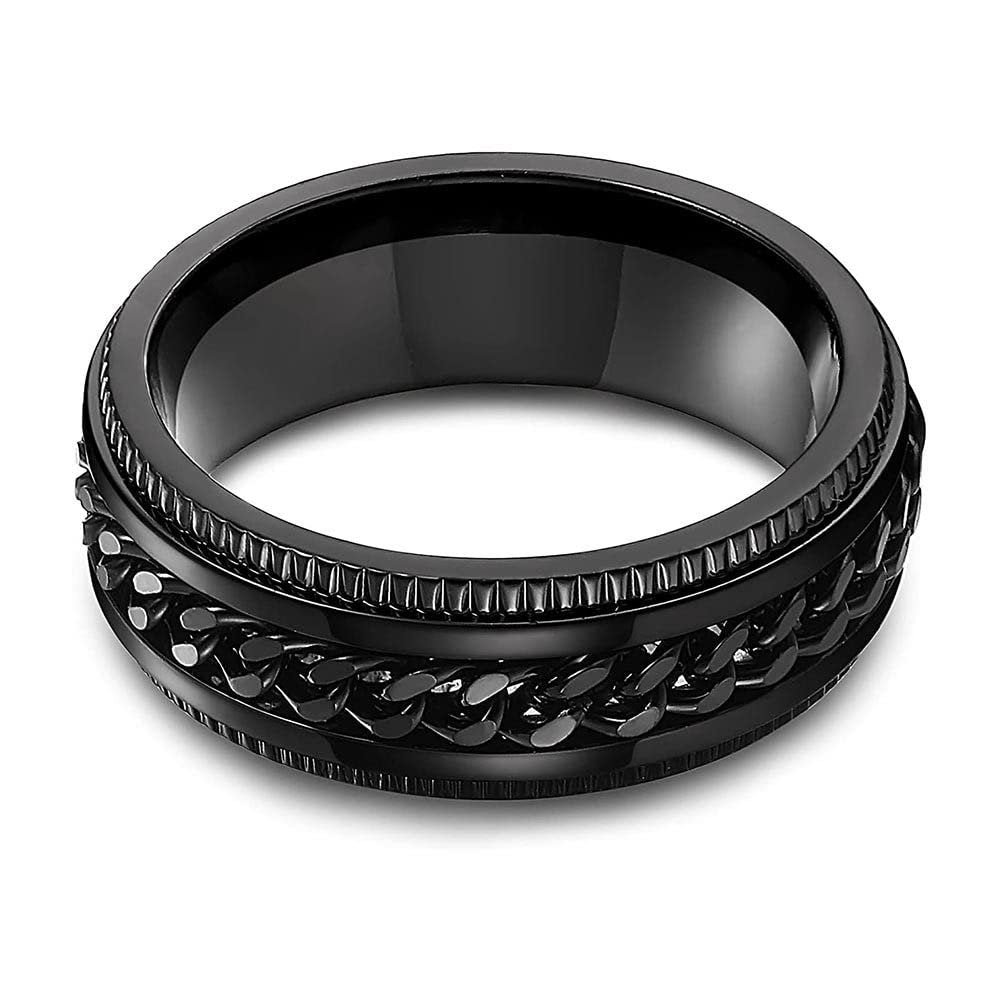 Versatile Black Spinner Ring image 3