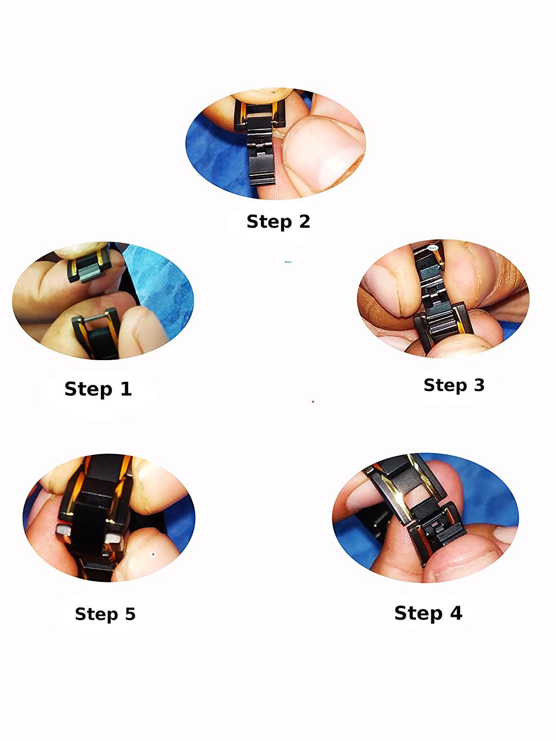 Golden Accent Black Bio Magnetic Bracelet image 4