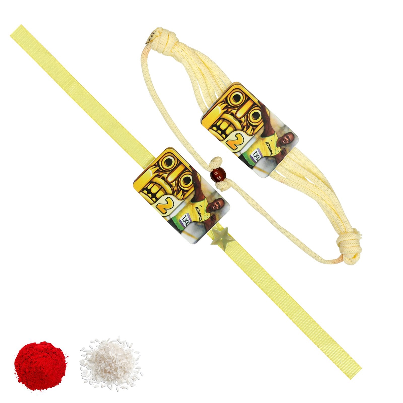 Combo Of 2 Temple Run Kids Rakhi image 3