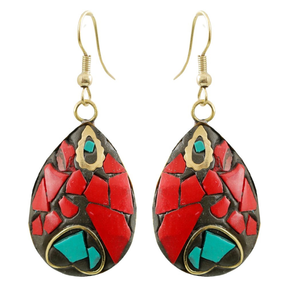Fashionable Multi-Color Light Weight Drop & Dangler Earrings image 3