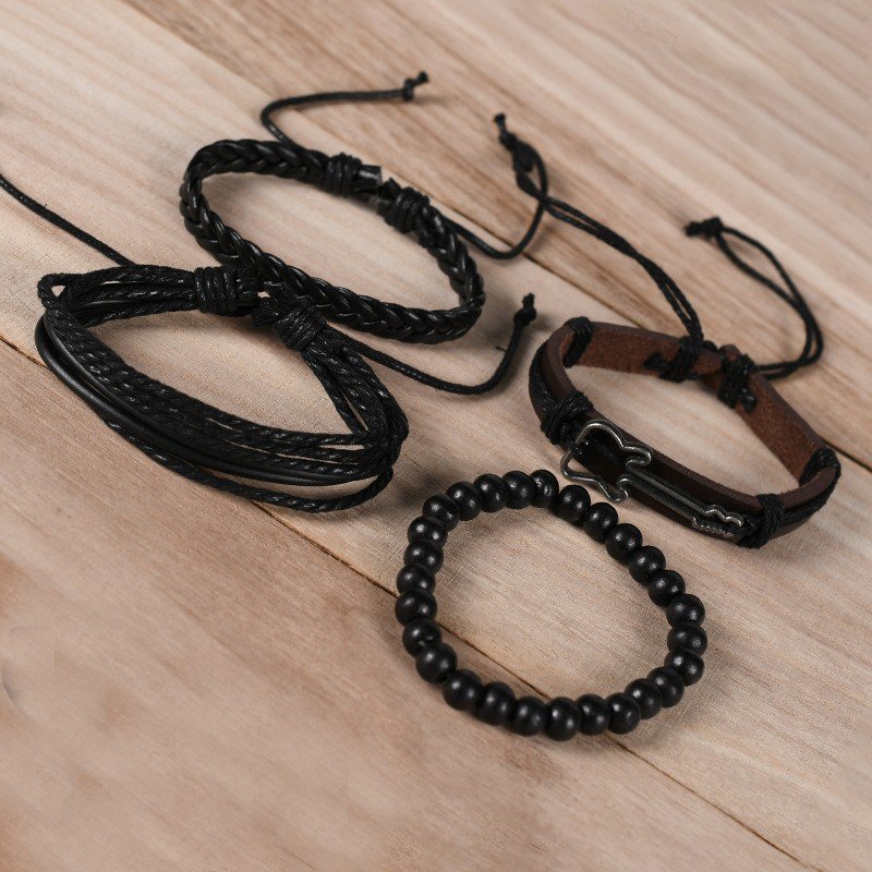 Guitar Multi-Layer Leather Bracelet image 2