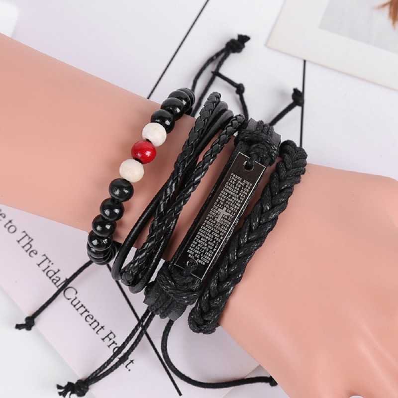 Bohemian Multistring Wrap Bracelet For Men/Women image 1