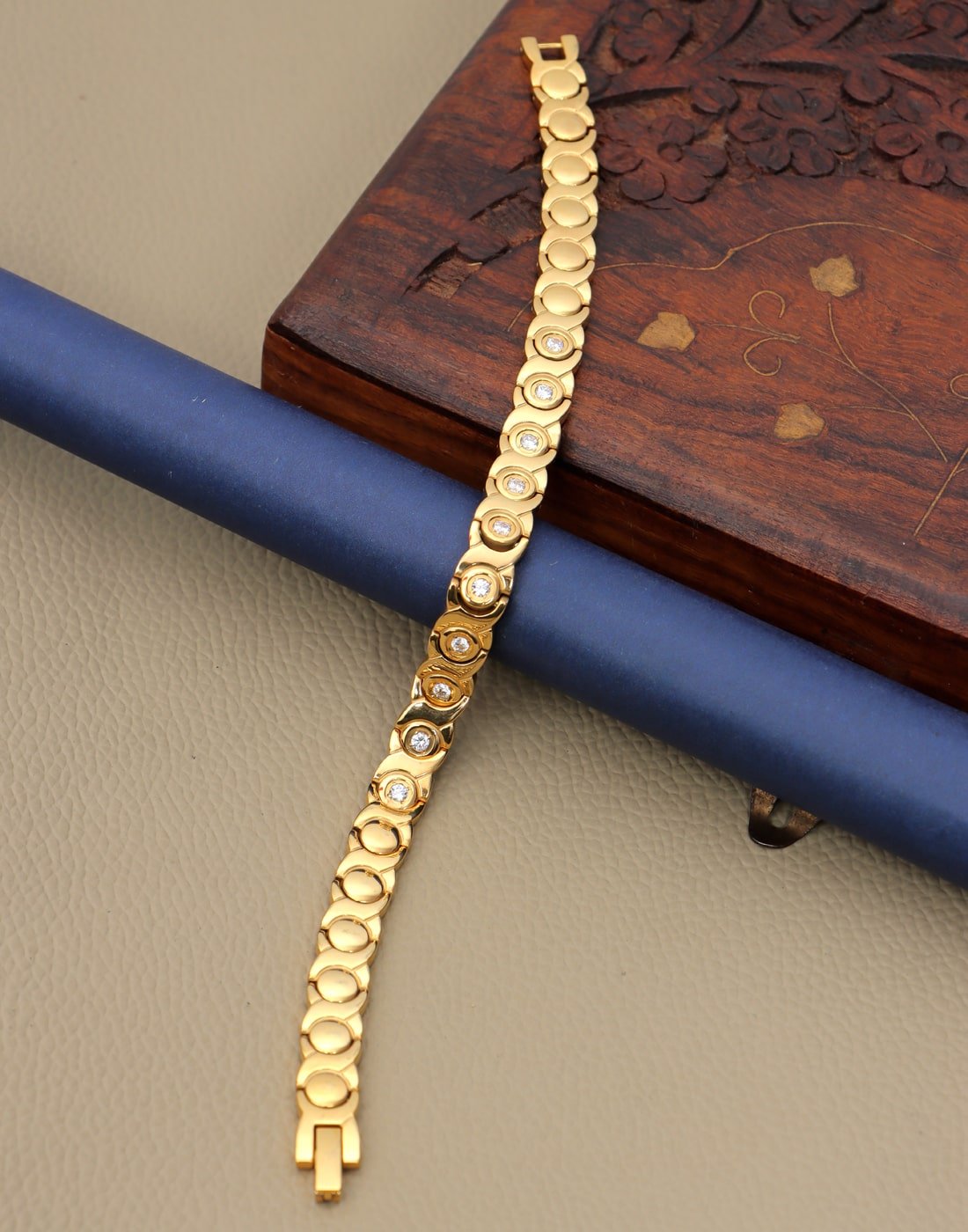 Biomagnetic Stainless Steel Good Health Bio Bracelet image 1