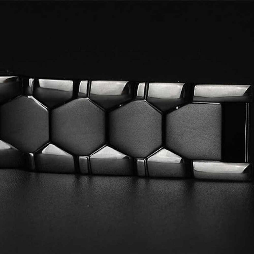 Black Matte Bio-magnetic Bracelet image 4