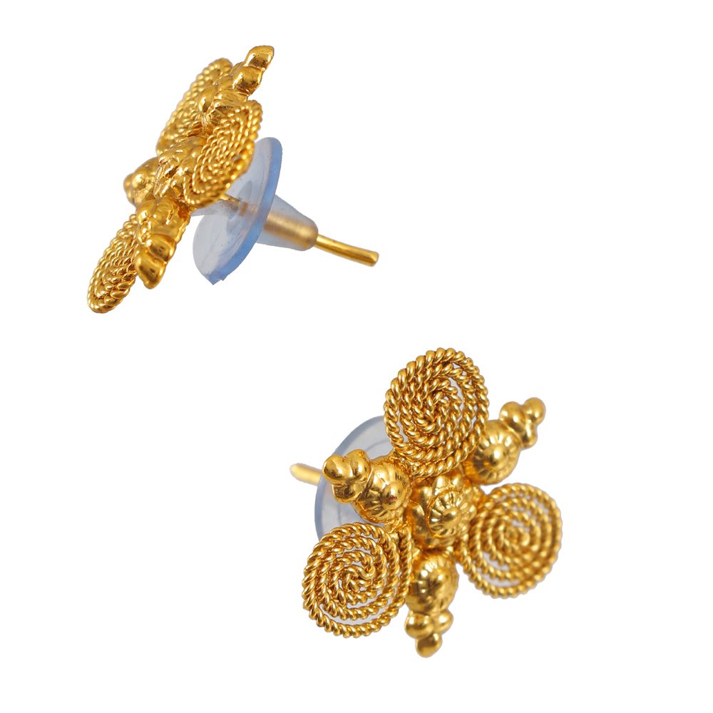 Gold-Plated South Indian Coin Jewellery Set image 5