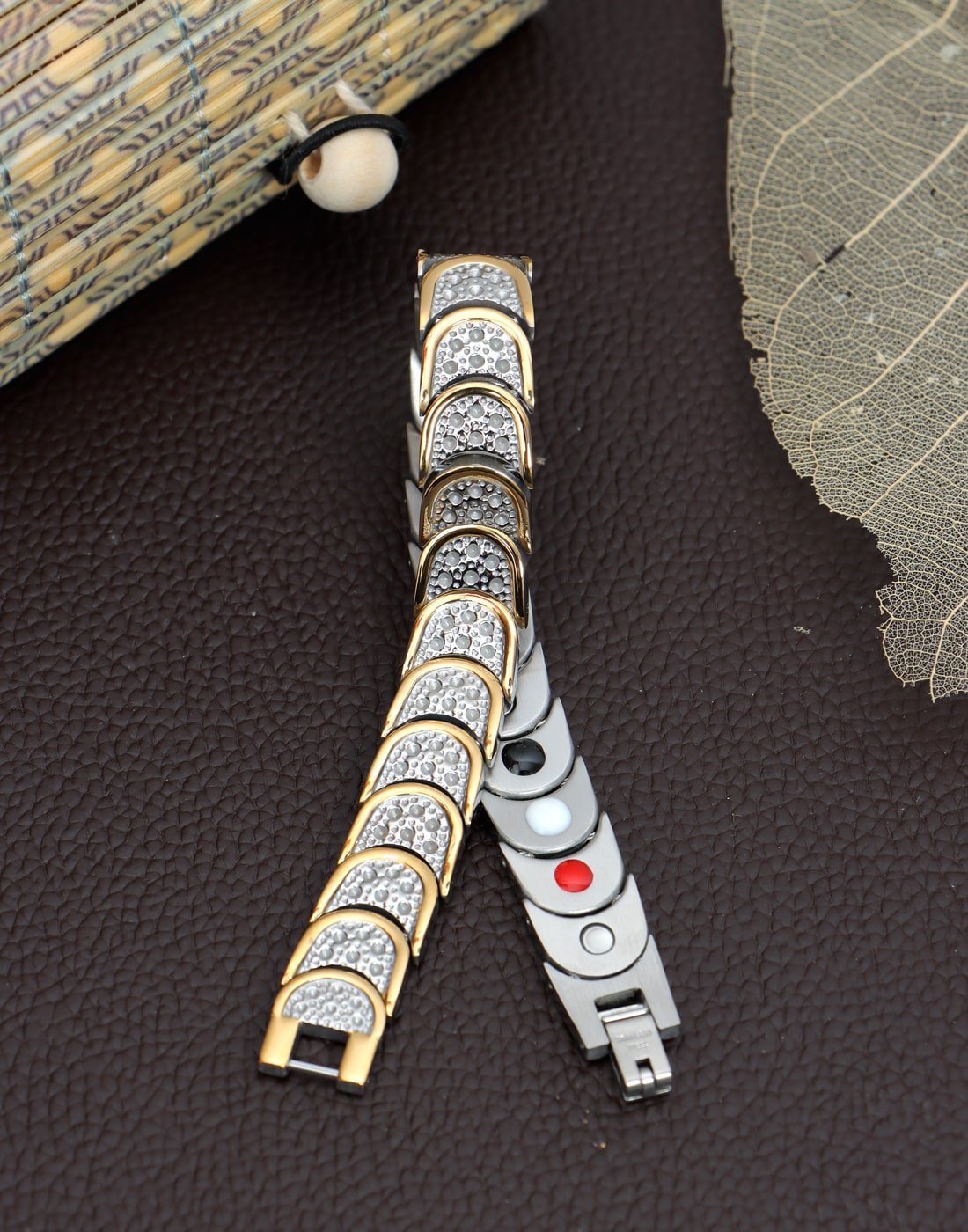 Stainless Steel Bio Elements Energy Health Care Bracelet image 0