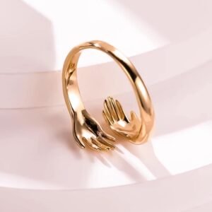 Double Hand Ring (Gold)