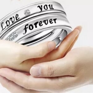 Love Forever Adjustable Couple Ring