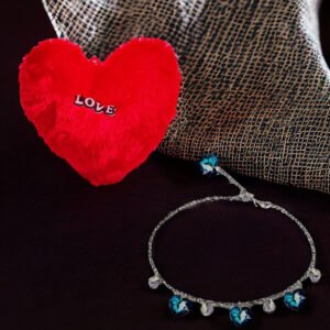 Valentine’s Day Combo Set Heart Bracelet with Heart Pillow