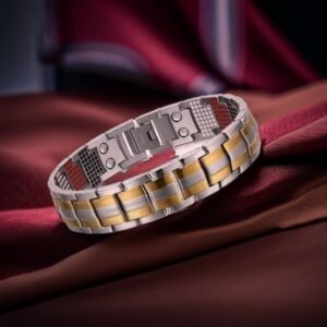 Men’s Gold & Silver 4-in-1 Bio Multi-Magnet Bracelet